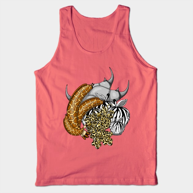 Safari fruit Tank Top by Tomatt